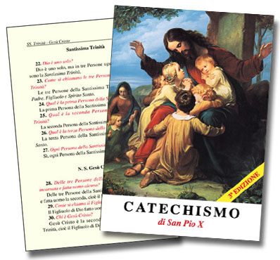 Risultati immagini per catechismo san Pio X